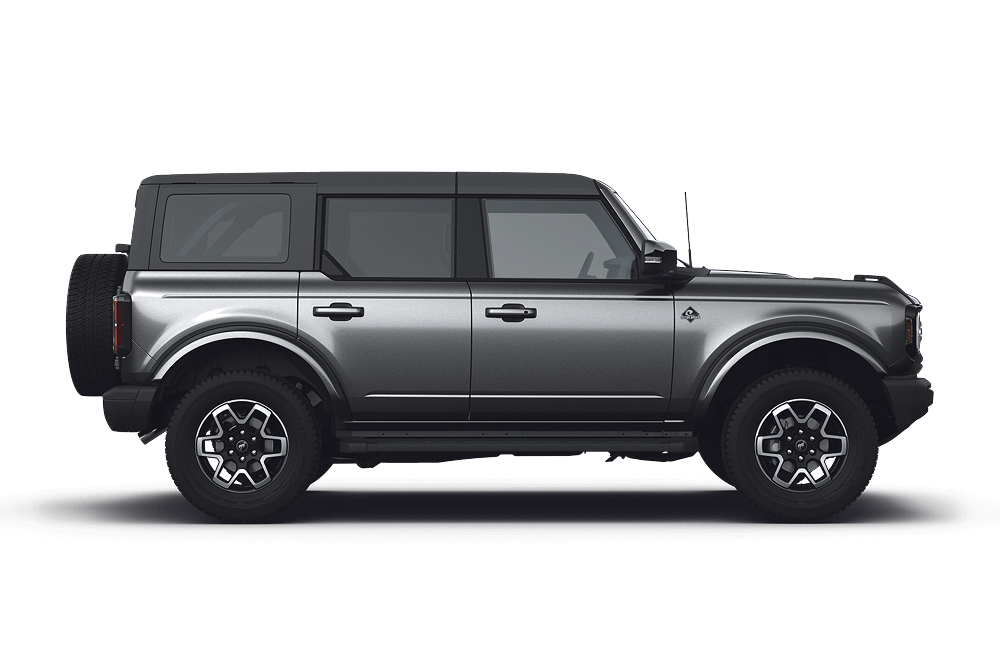 Sideprofil av Ford Bronco