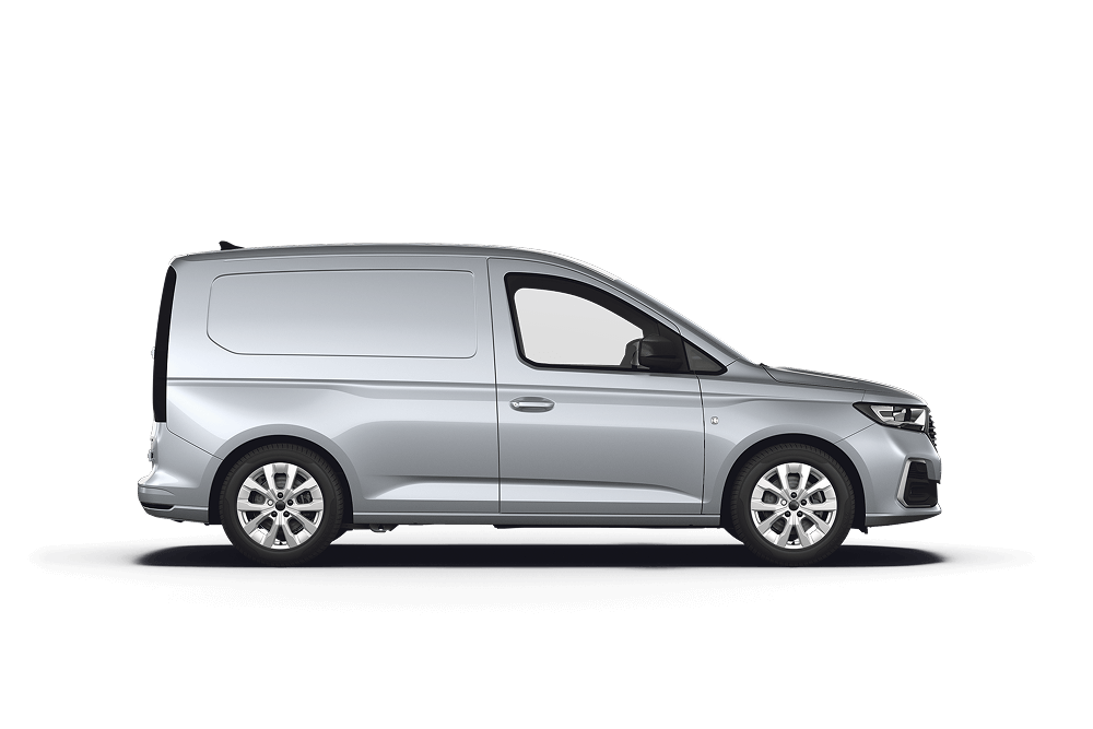 Sideprofil av Nye Ford Transit Connect