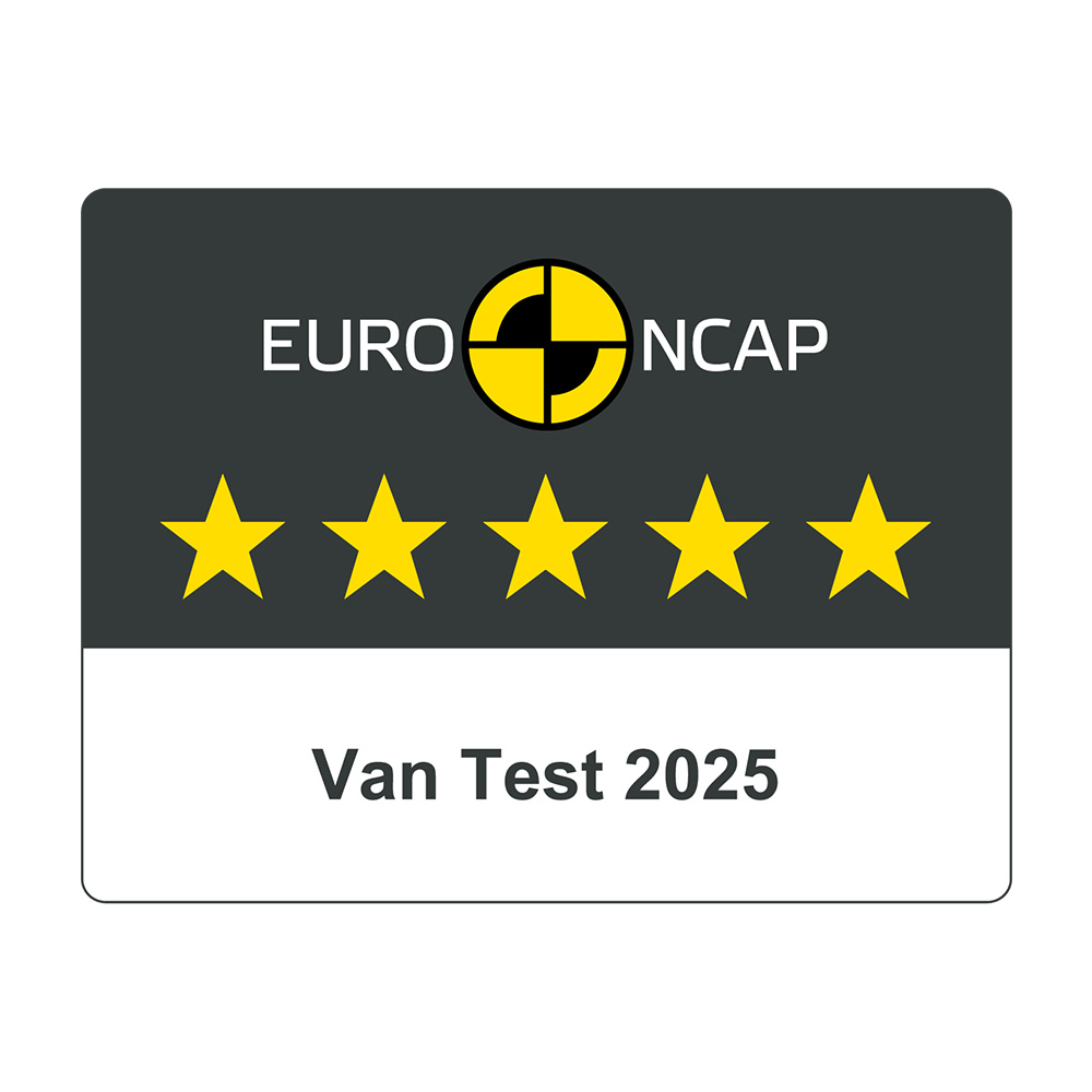 NCAP femstjerners Commercial Van Safety-prismerket.